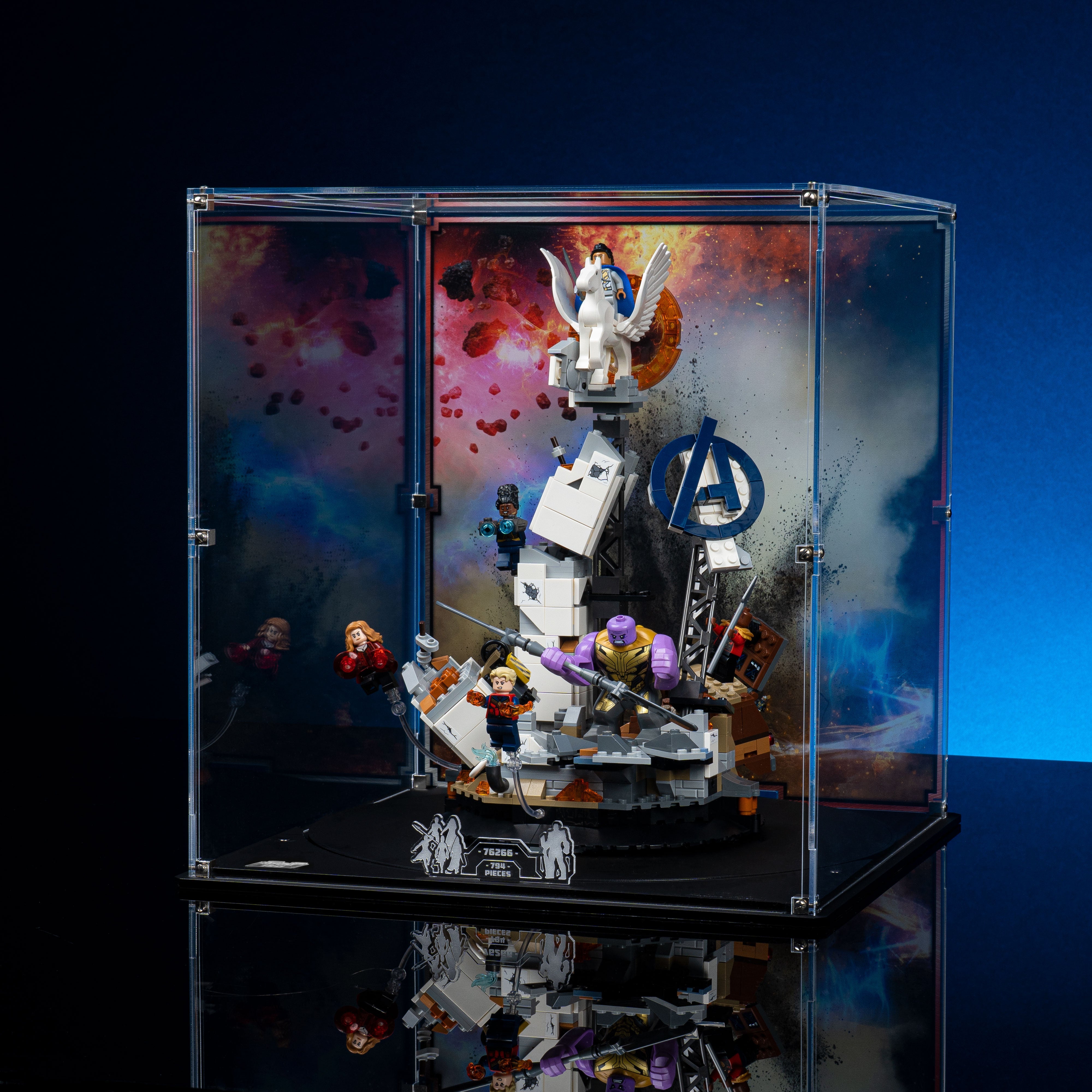 Limited Edition Display Case for LEGO® Marvel Endgame Final Battle (76266)