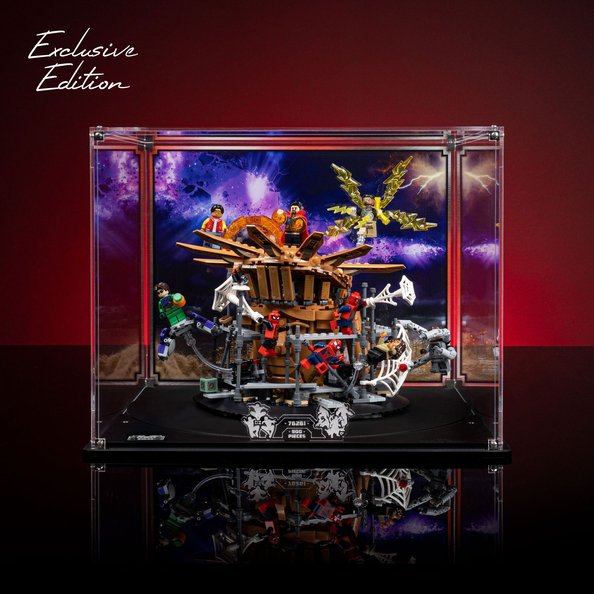 Limited Edition Display Case for LEGO® Marvel Spider-Man Final Battle (76261)