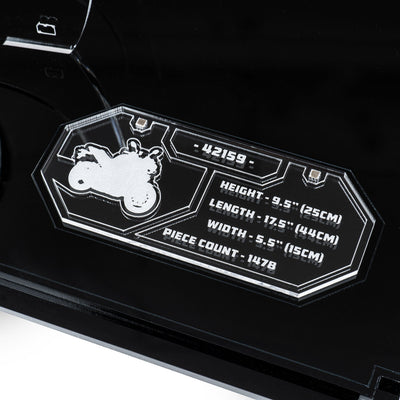 Display Case for LEGO® Technic Yamaha MT-10 SP (42159)