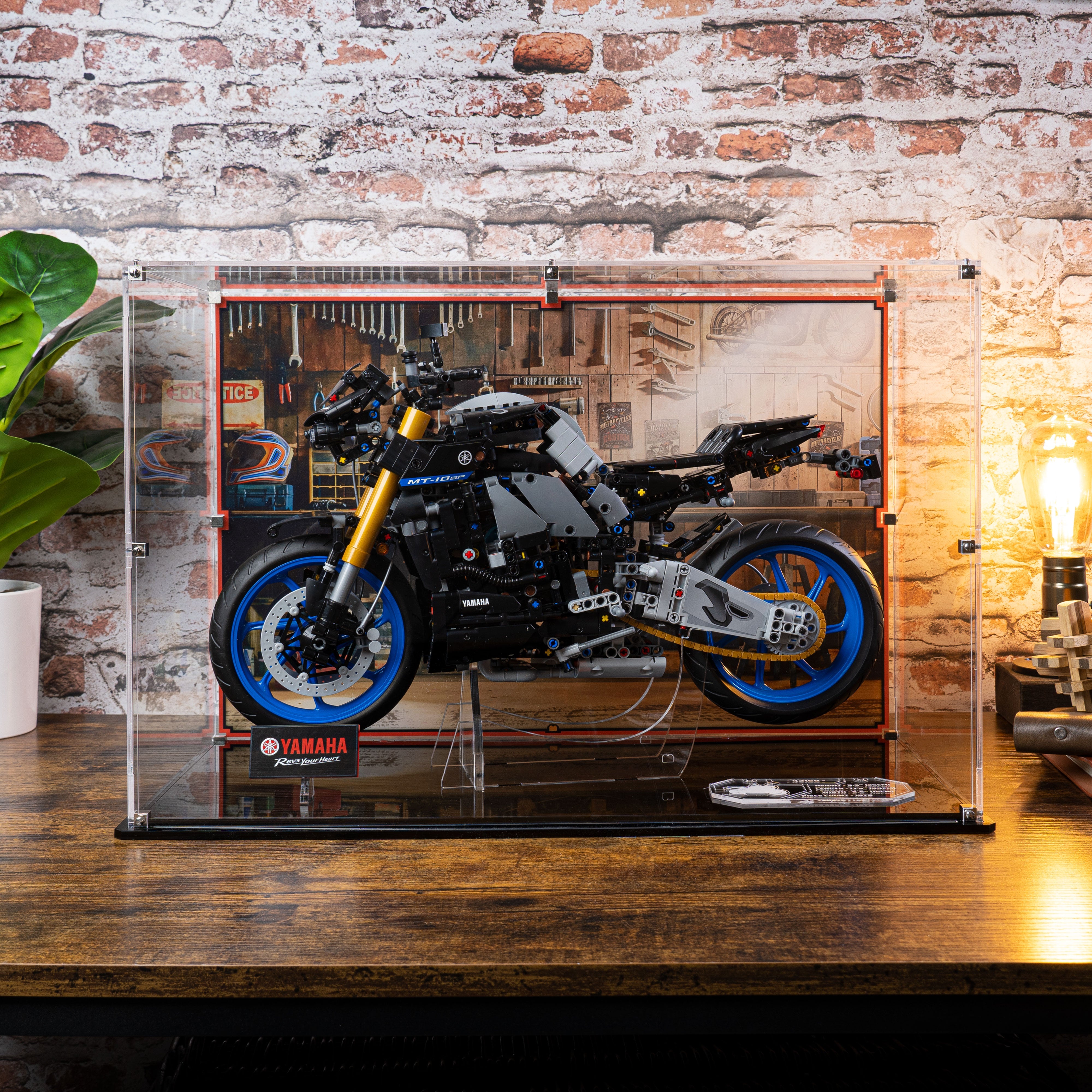 Display Case for LEGO® Technic Yamaha MT-10 SP (42159)