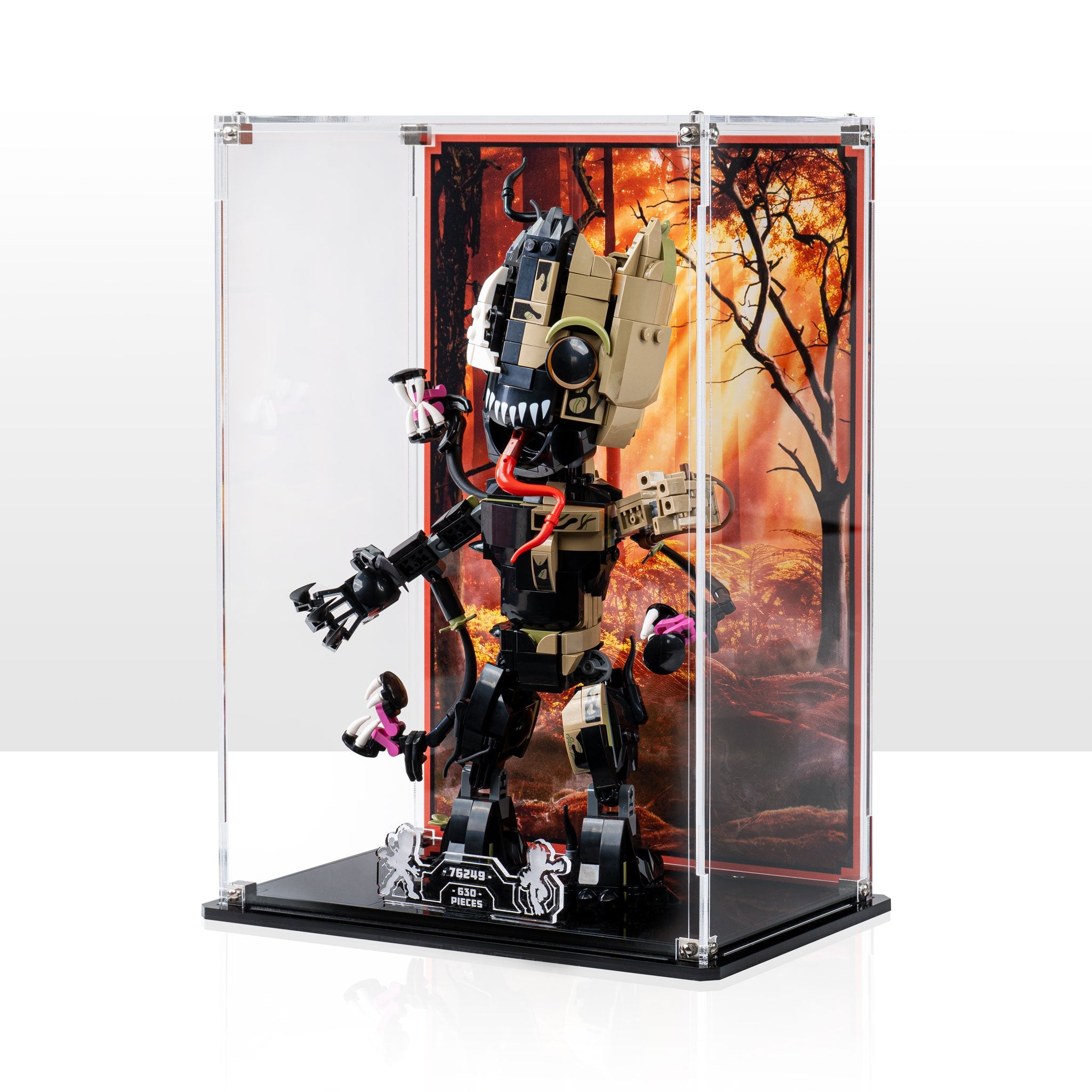 Display Case for LEGO® Marvel Venomised Groot (76249)