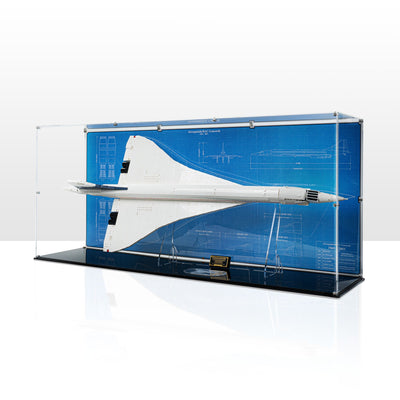 Display Case for LEGO® Icons: Concorde (10318)