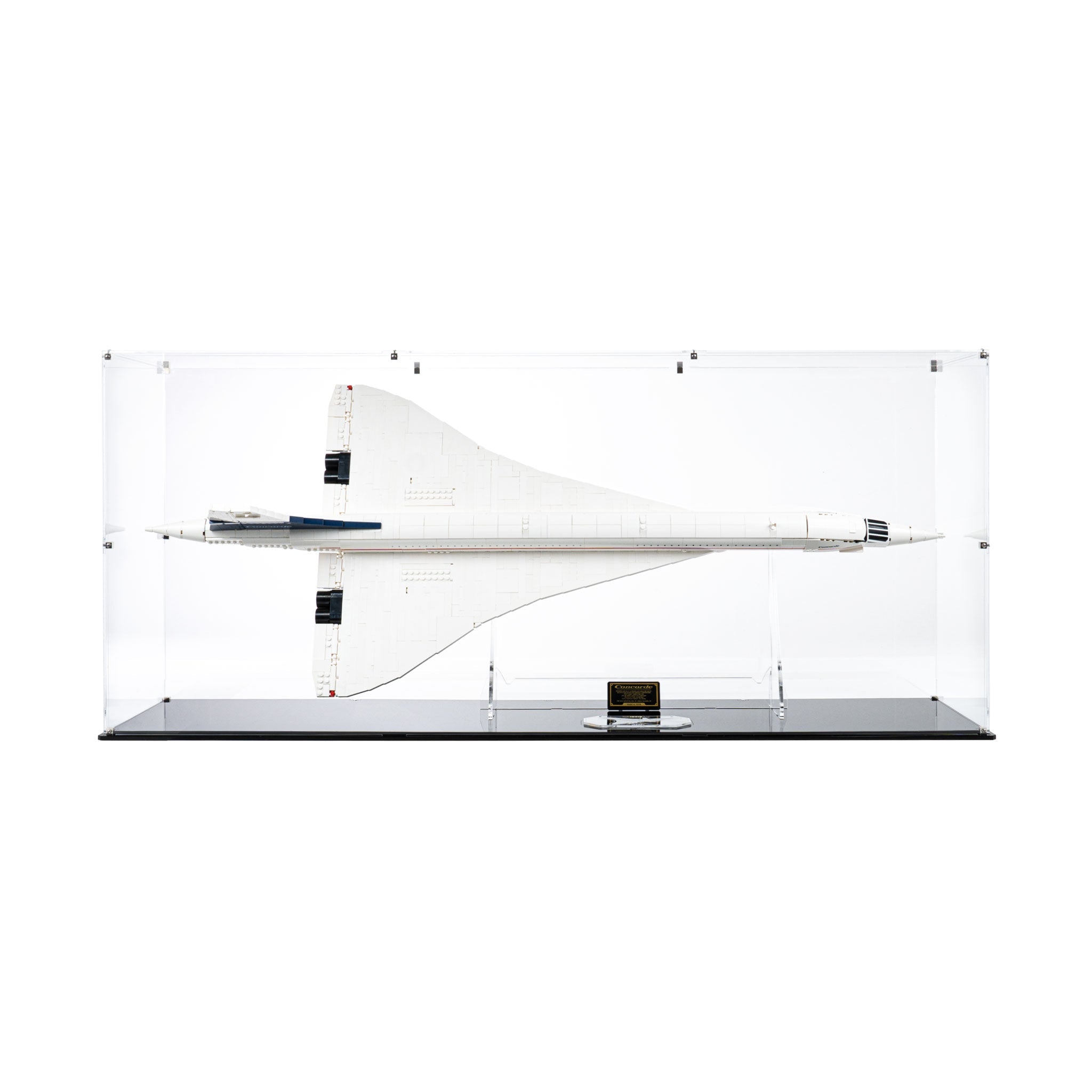 Clear Display Case for LEGO® Icons: Concorde (10318)