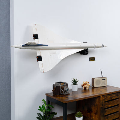 Wall mounted Display Stand for LEGO® Icons: Concorde (10318)