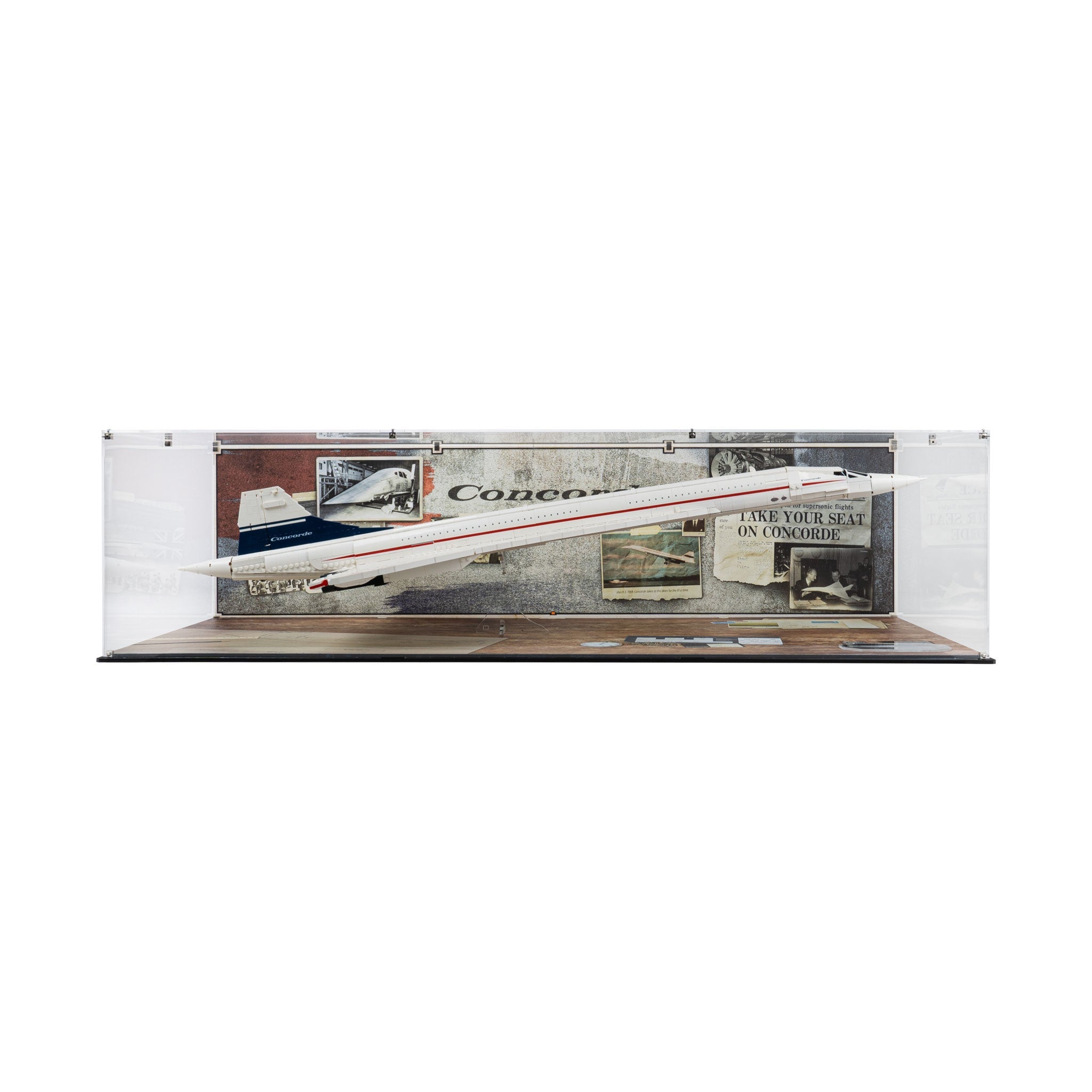 Limited Edition Display Case for LEGO® Icons: Concorde (10318)