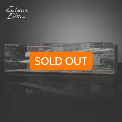 Limited Edition Display Case for LEGO® Icons: Concorde (10318)