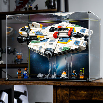 Display Case for LEGO® Star Wars Ghost & Phantom II (75357)