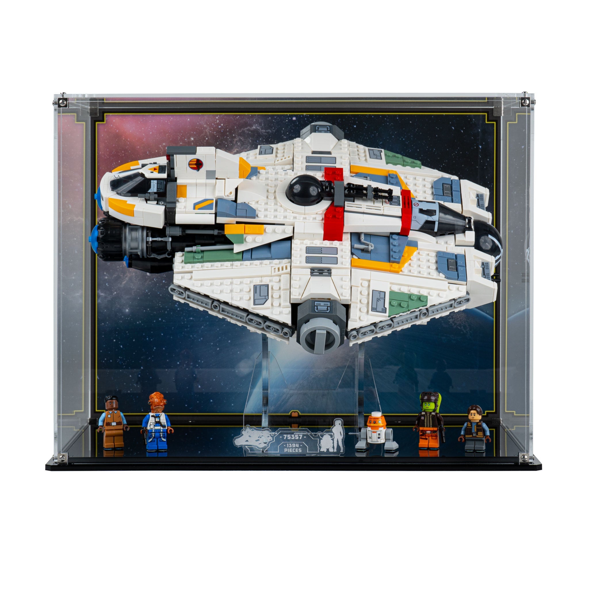 Display Case for LEGO® Star Wars Ghost & Phantom II (75357)