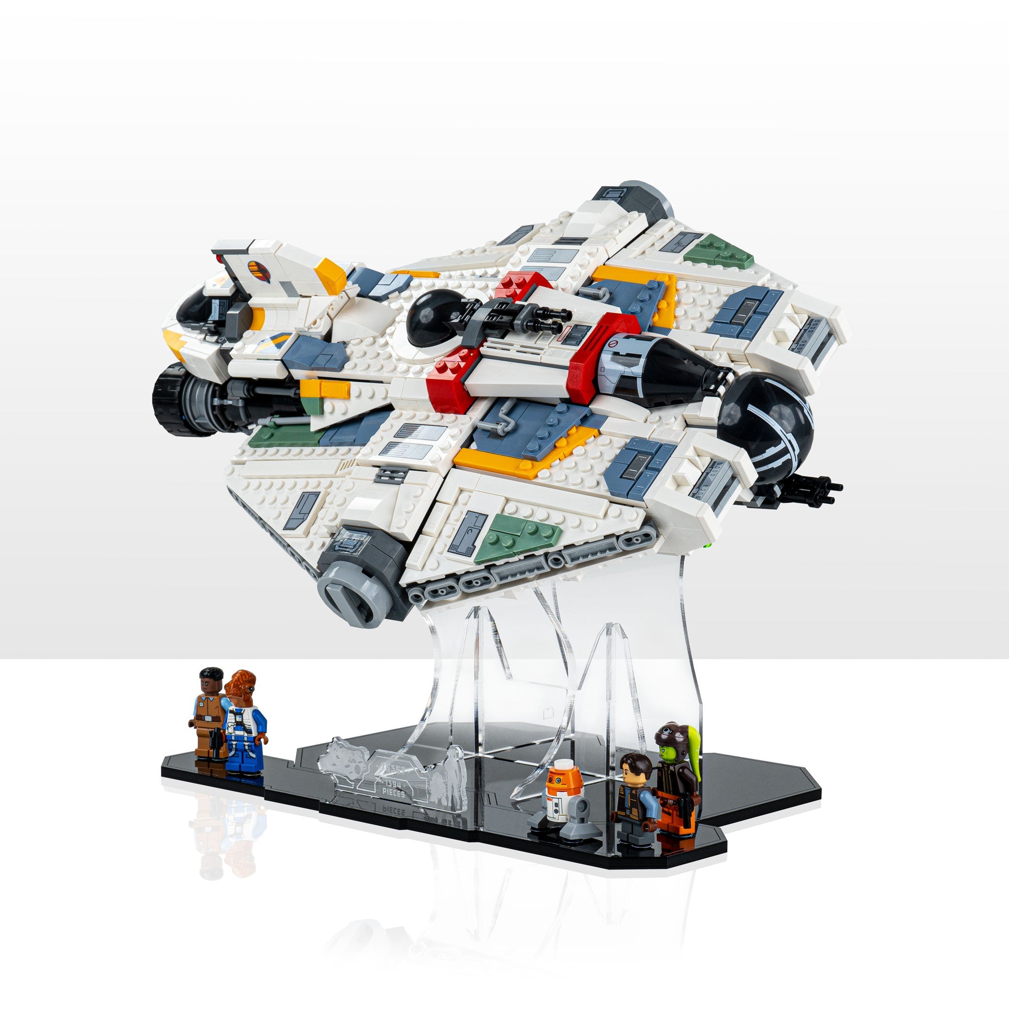 Display Stand for LEGO® Star Wars Ghost & Phantom II (75357)