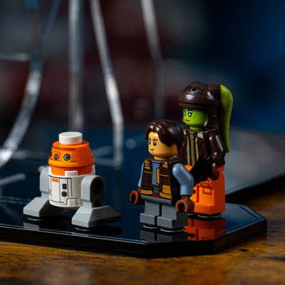 Display Stand for LEGO® Star Wars Ghost & Phantom II (75357)