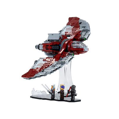 Display Stand for LEGO® Star Wars™ Ahsoka Tano's T-6 Jedi Shuttle (75362)