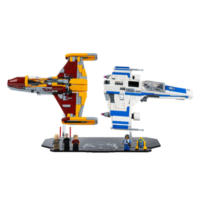Display Stand for LEGO® Star Wars™ New Republic E-Wing™ vs. Shin Hati’s Starfighter™ (75364)