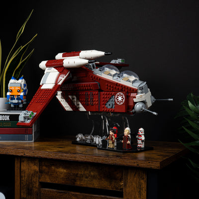 Display Stand for LEGO® Star Wars™ Coruscant Guard Gunship™ (75354)
