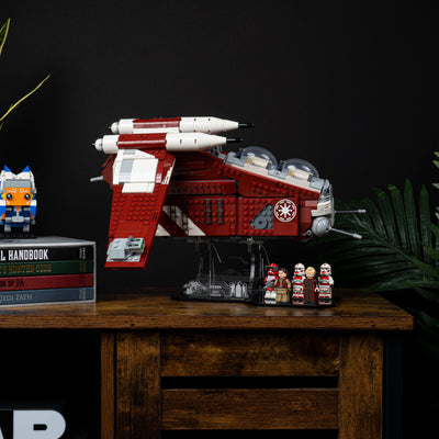 Display Stand for LEGO® Star Wars™ Coruscant Guard Gunship™ (75354)