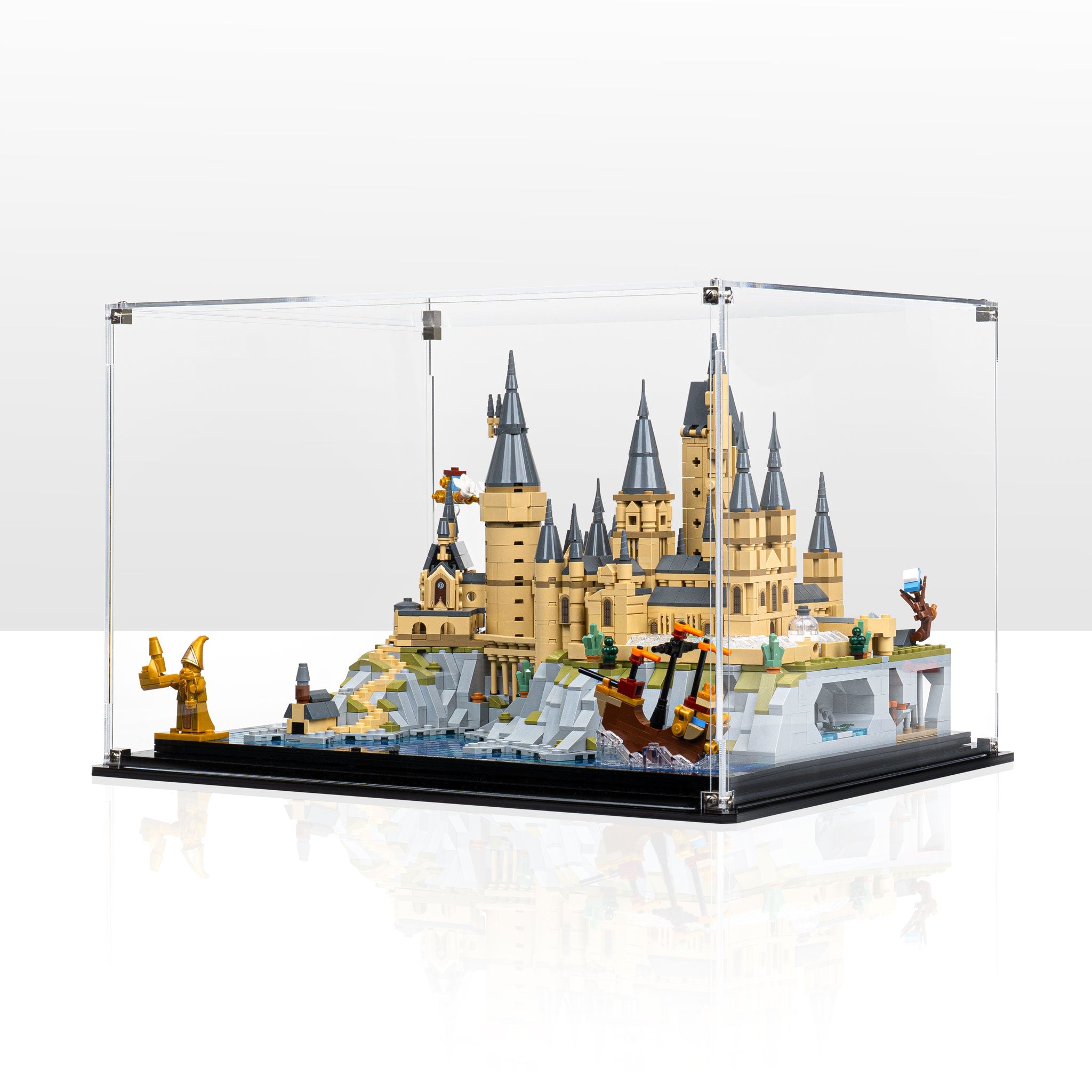 Clear Display Case for LEGO® Harry Potter Hogwarts™ Castle and Grounds (76419)