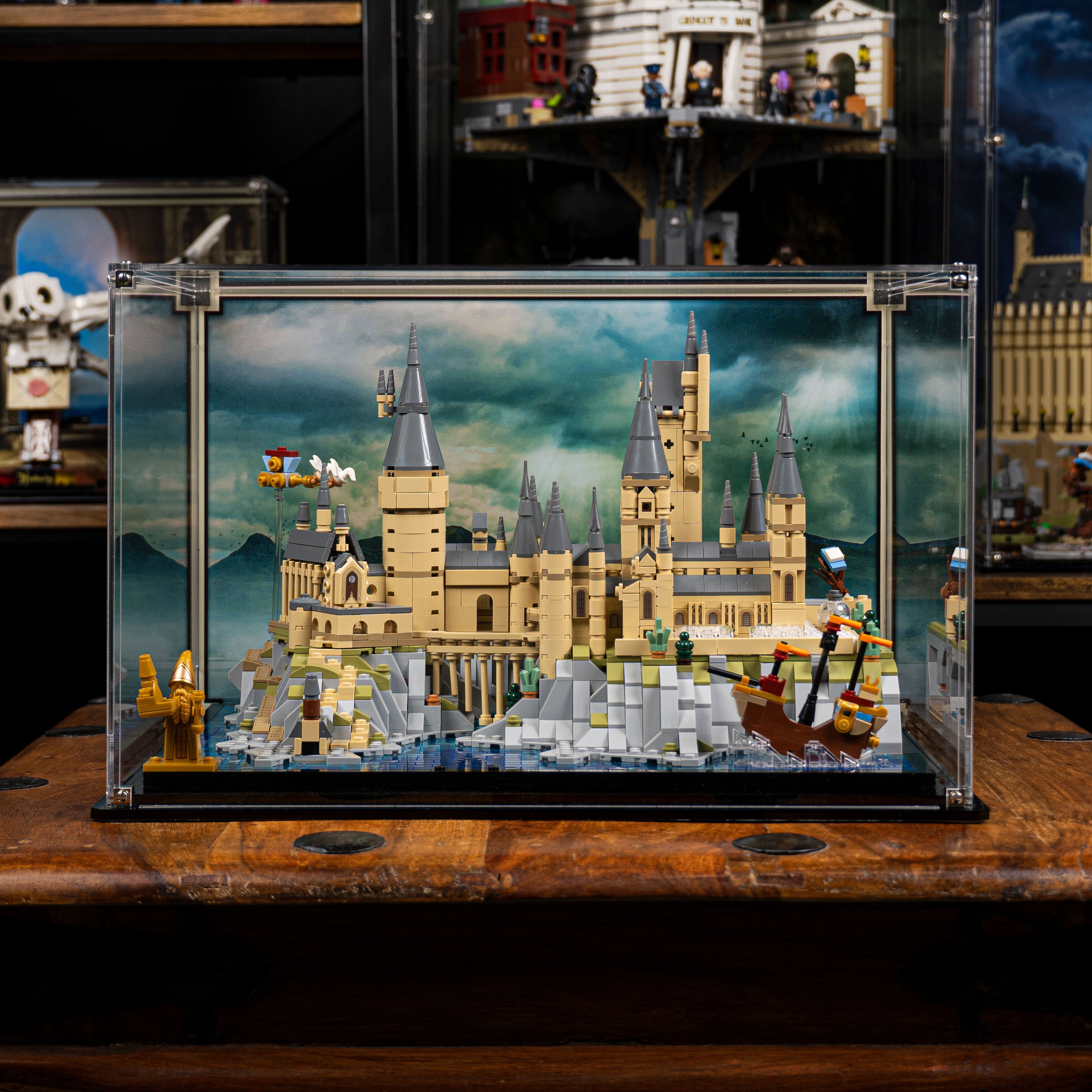 Display Case for LEGO® Harry Potter Hogwarts™ Castle and Grounds (76419)