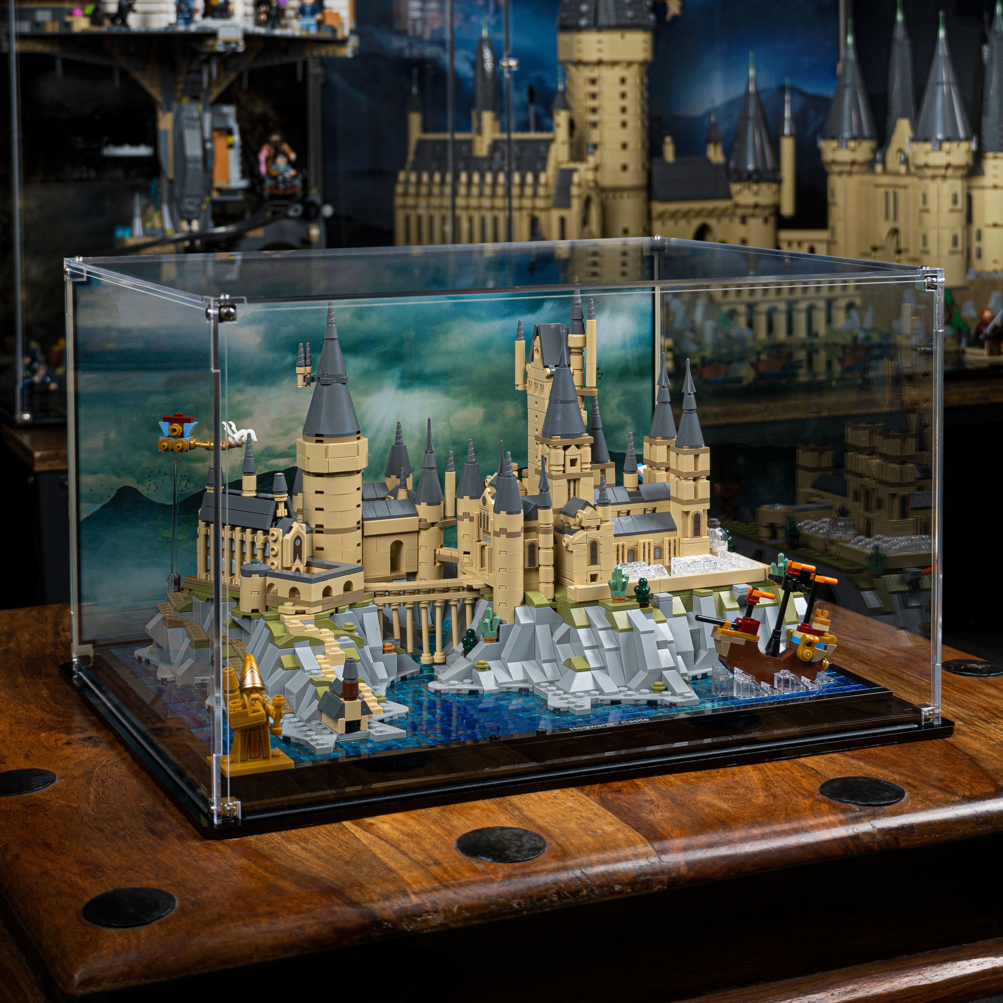 Display Case for LEGO® Harry Potter Hogwarts™ Castle and Grounds (76419)