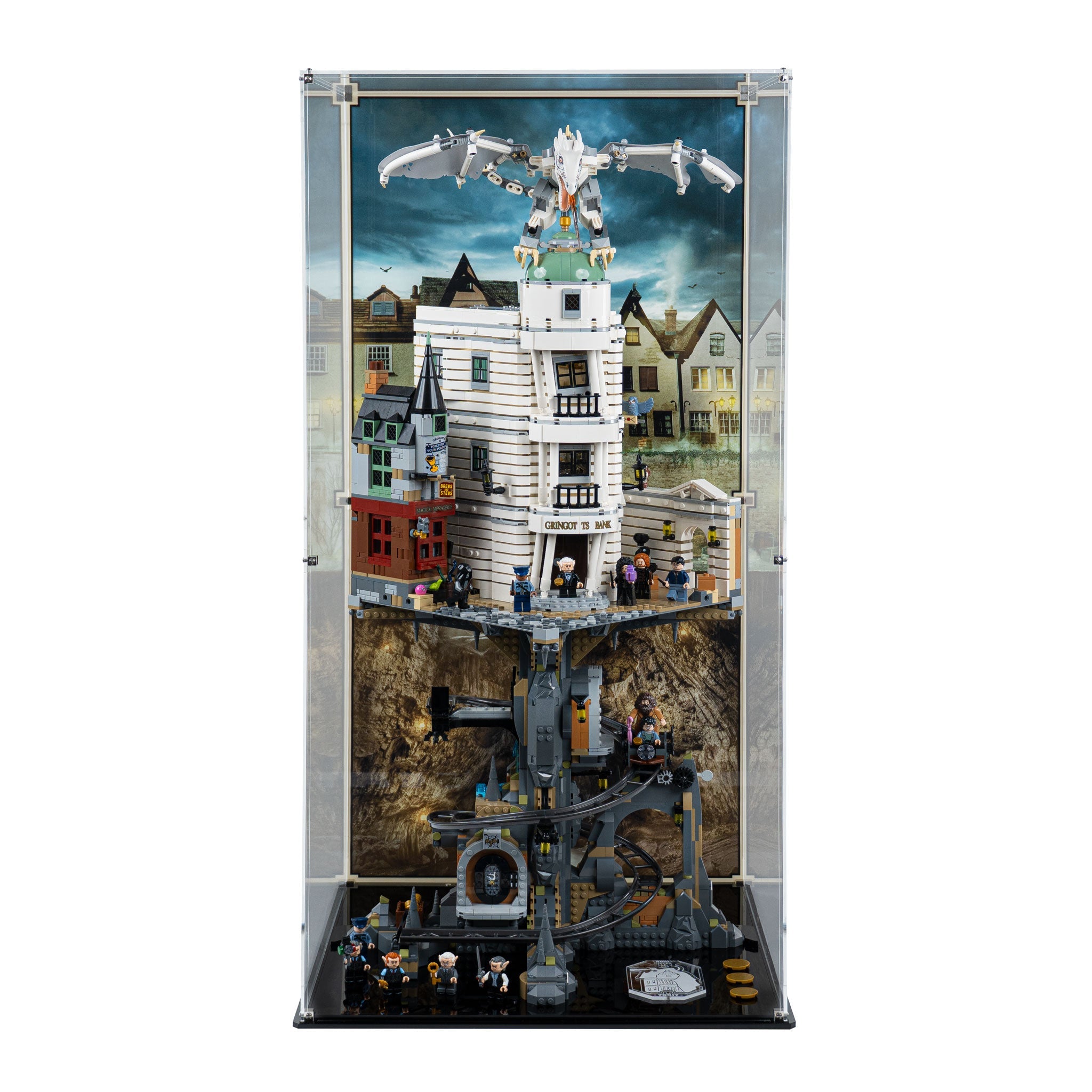 Display Case for LEGO® Harry Potter: Gringotts™ Wizarding Bank – Collectors' Edition (76417)