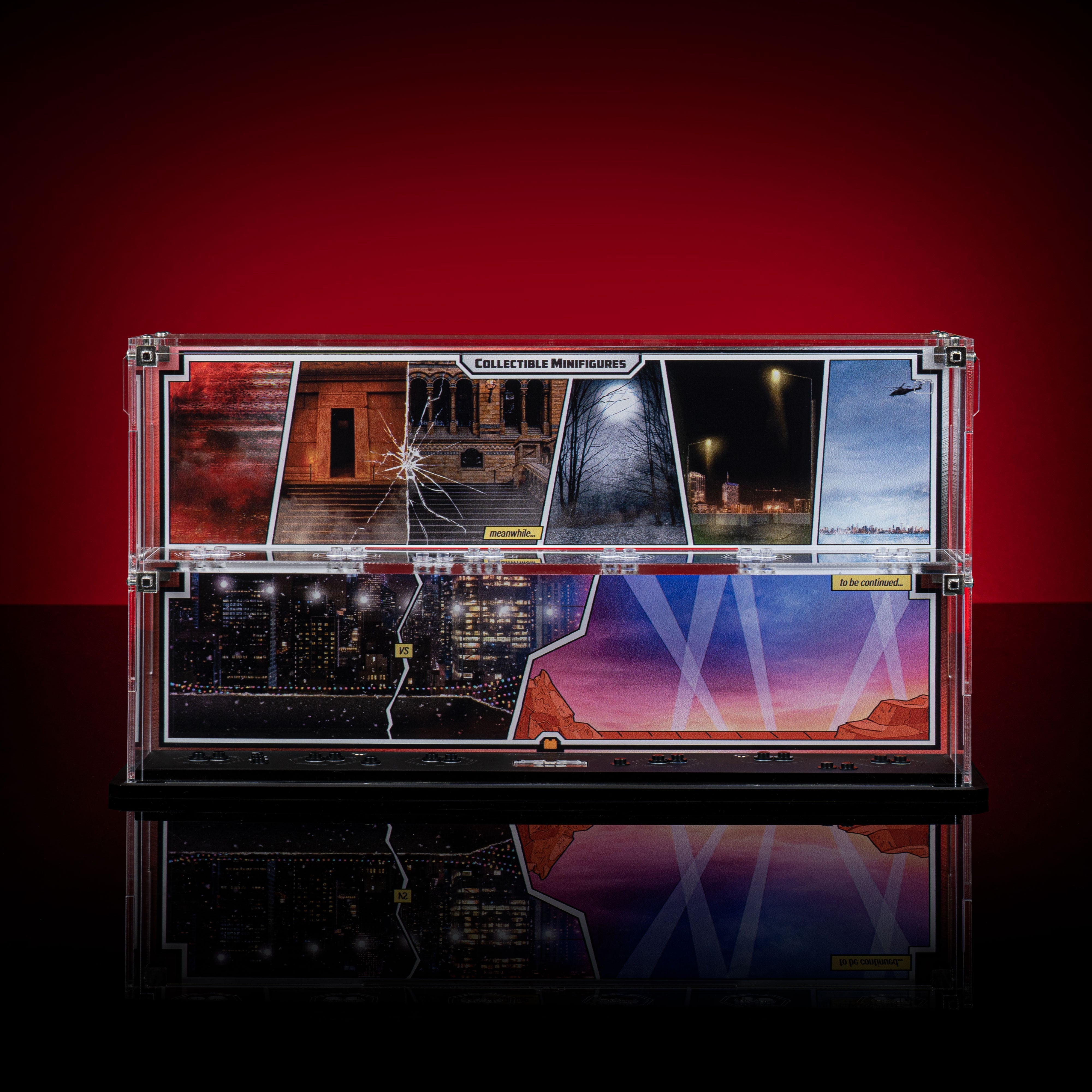 Limited Edition Display Case for LEGO® Marvel Studios Collectable Minifigure Series 2 (71039)