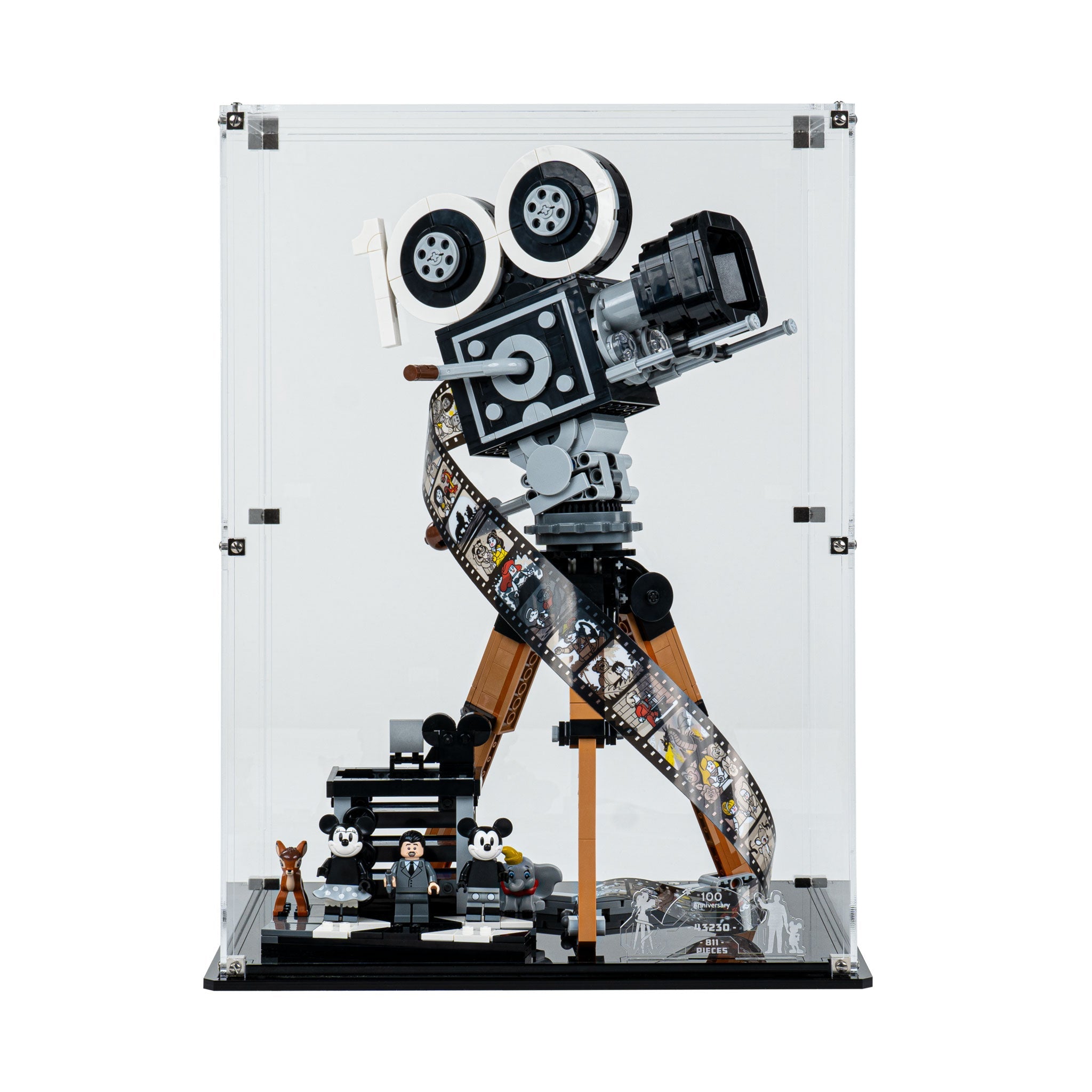 Clear Display Case for LEGO® Walt Disney Tribute Camera (43230)