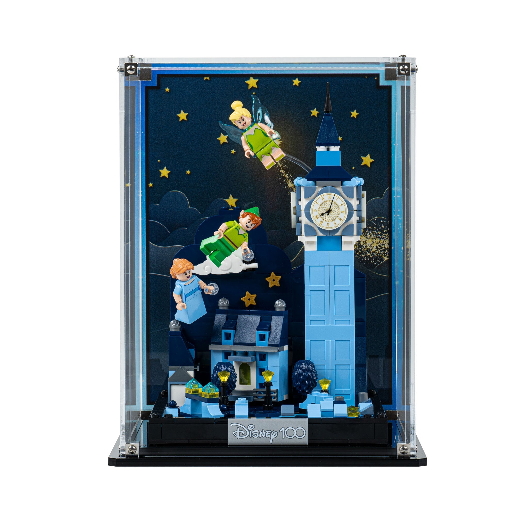 Display Case for LEGO® Peter Pan & Wendy's Flight over London (43232)