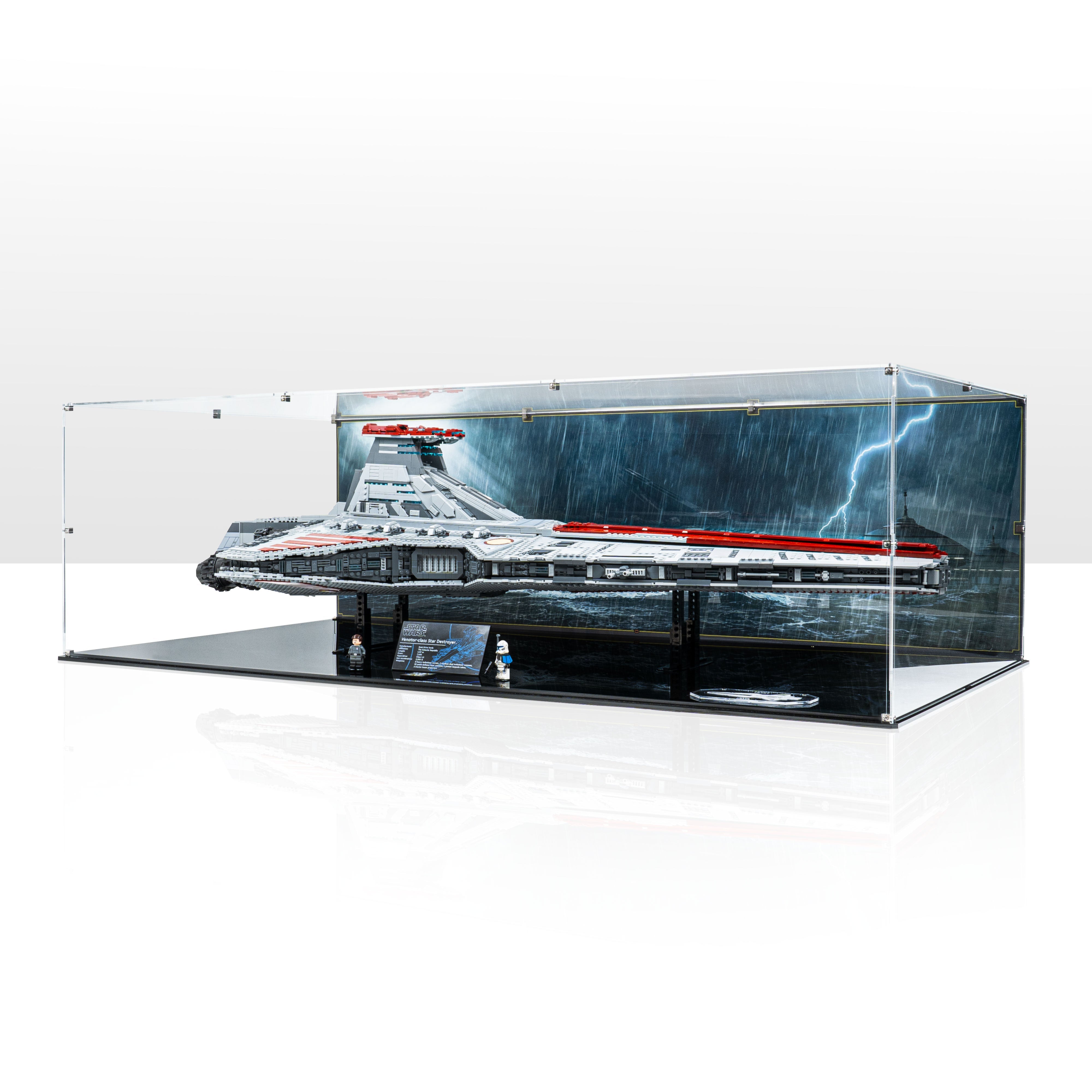 Display Case for LEGO® Star Wars™ Venator-Class Republic Attack Cruiser (75367)