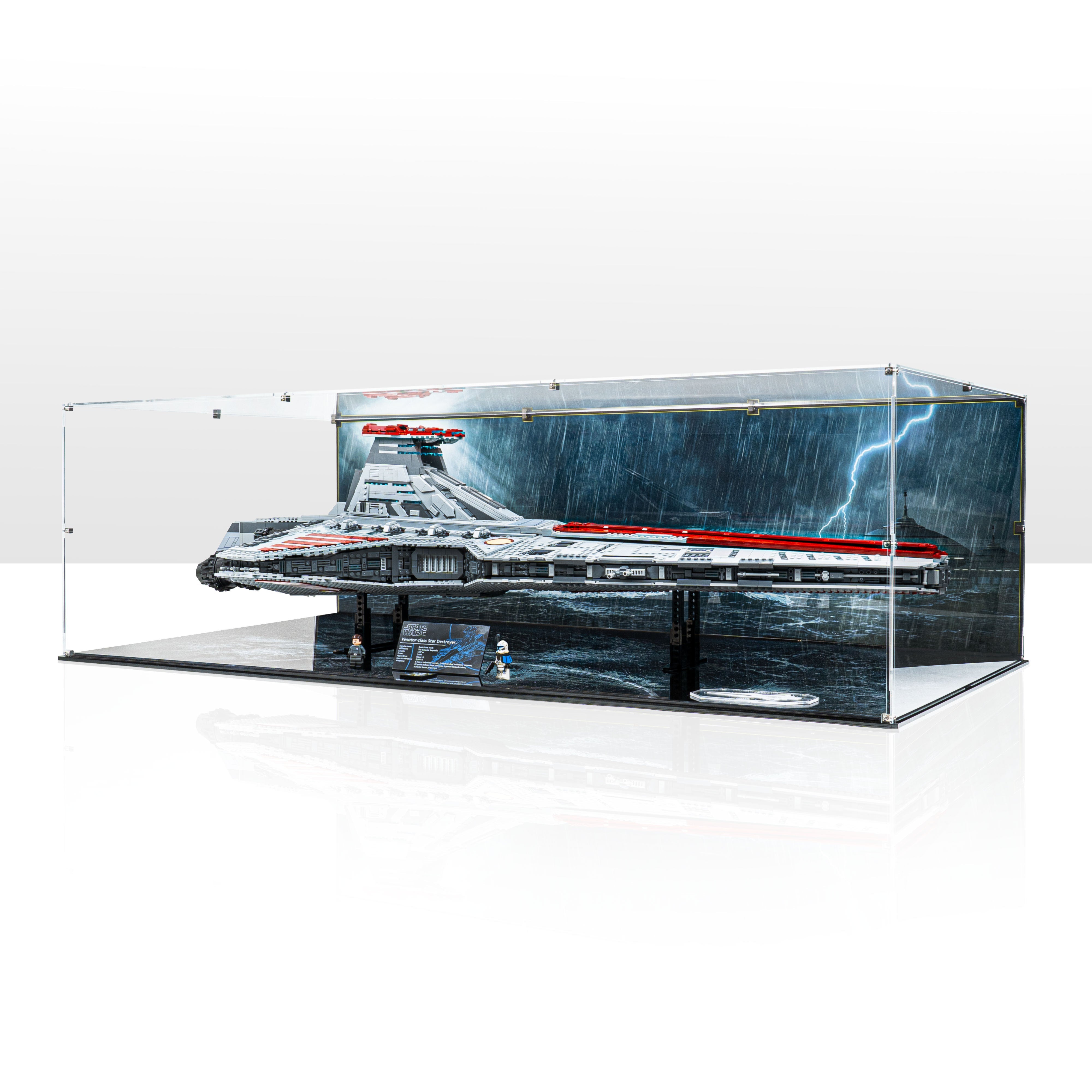 Display Case for LEGO® Star Wars™ Venator-Class Republic Attack Cruiser (75367)
