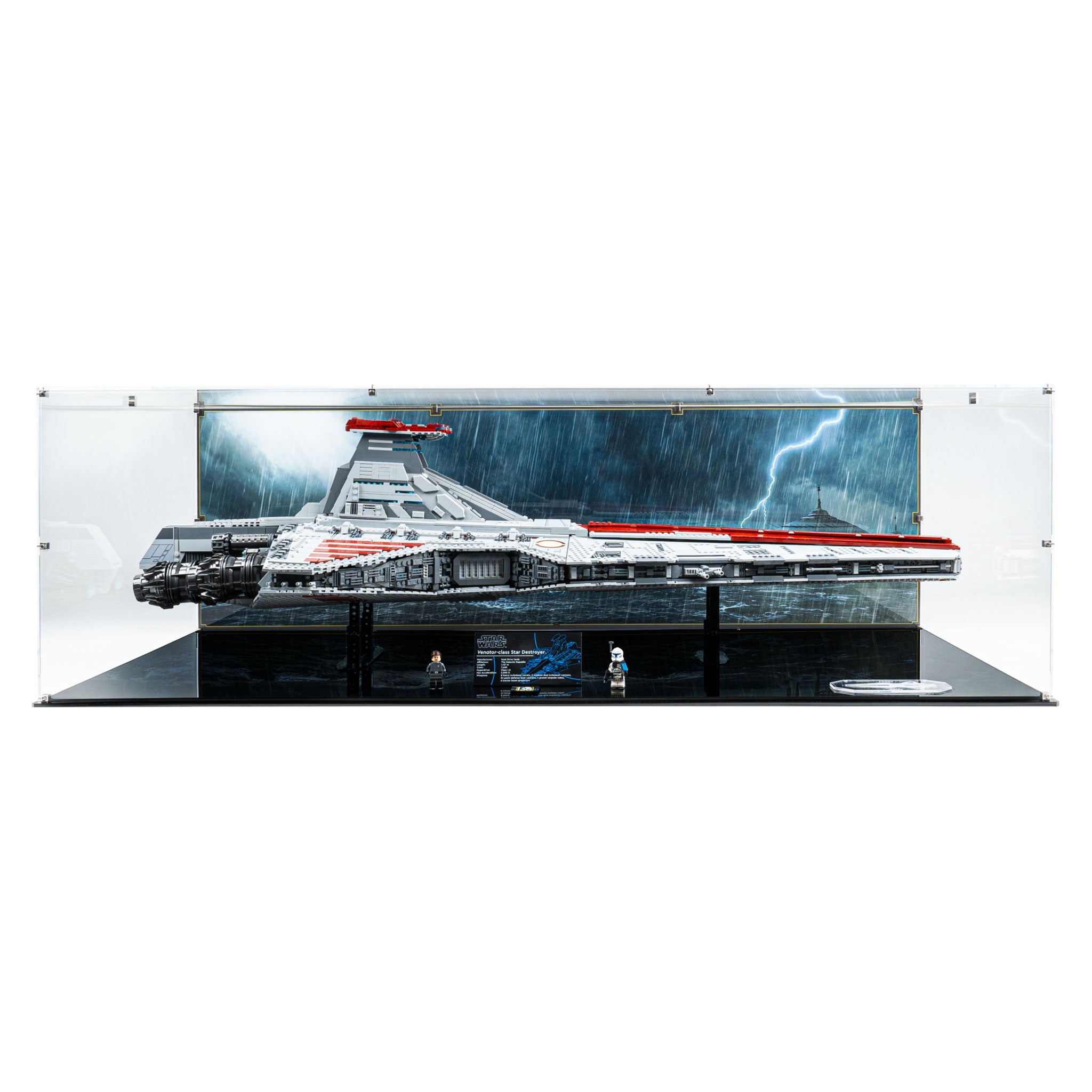 Display Case for LEGO® Star Wars™ Venator-Class Republic Attack Cruiser (75367)