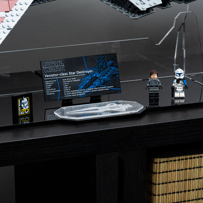 Display Stand for LEGO® Star Wars™ Venator-Class Republic Attack Cruiser (75367)