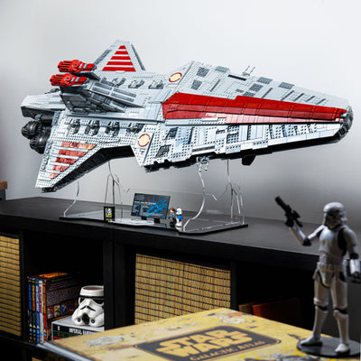 Display Stand for LEGO® Star Wars™ Venator-Class Republic Attack Cruiser (75367)