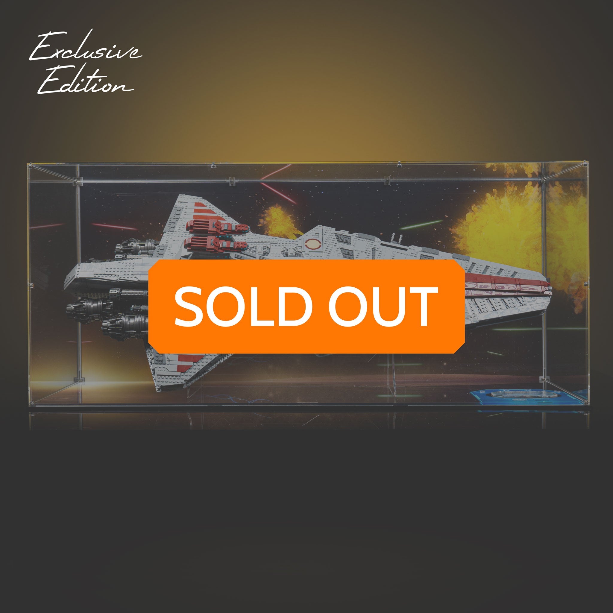 Limited Edition Display Case for LEGO® Star Wars™ Venator-Class Republic Attack Cruiser (75367)