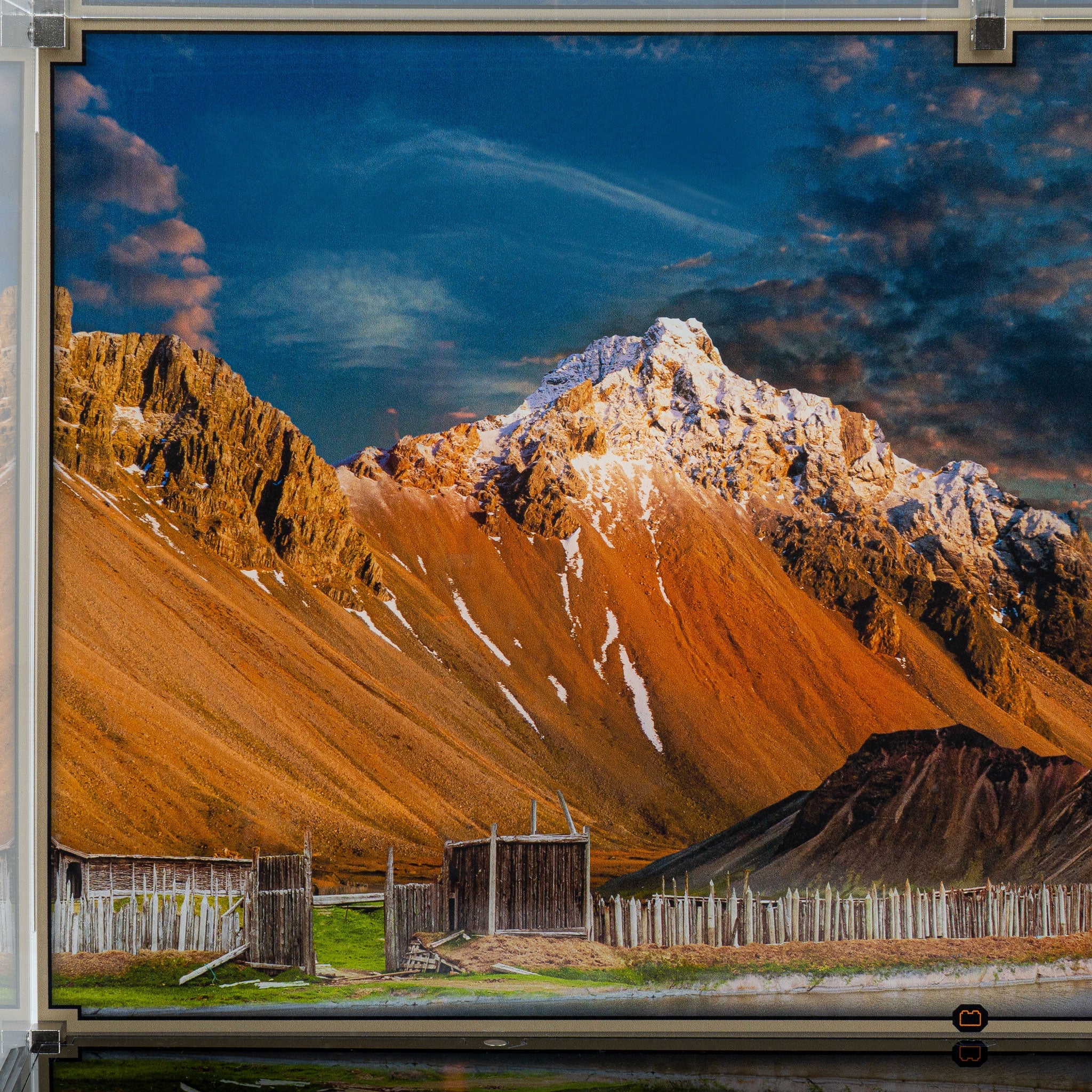 Display Case for LEGO® Ideas: Viking Village (21343)