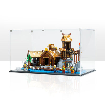 Clear Display Case for LEGO® Ideas: Viking Village (21343)