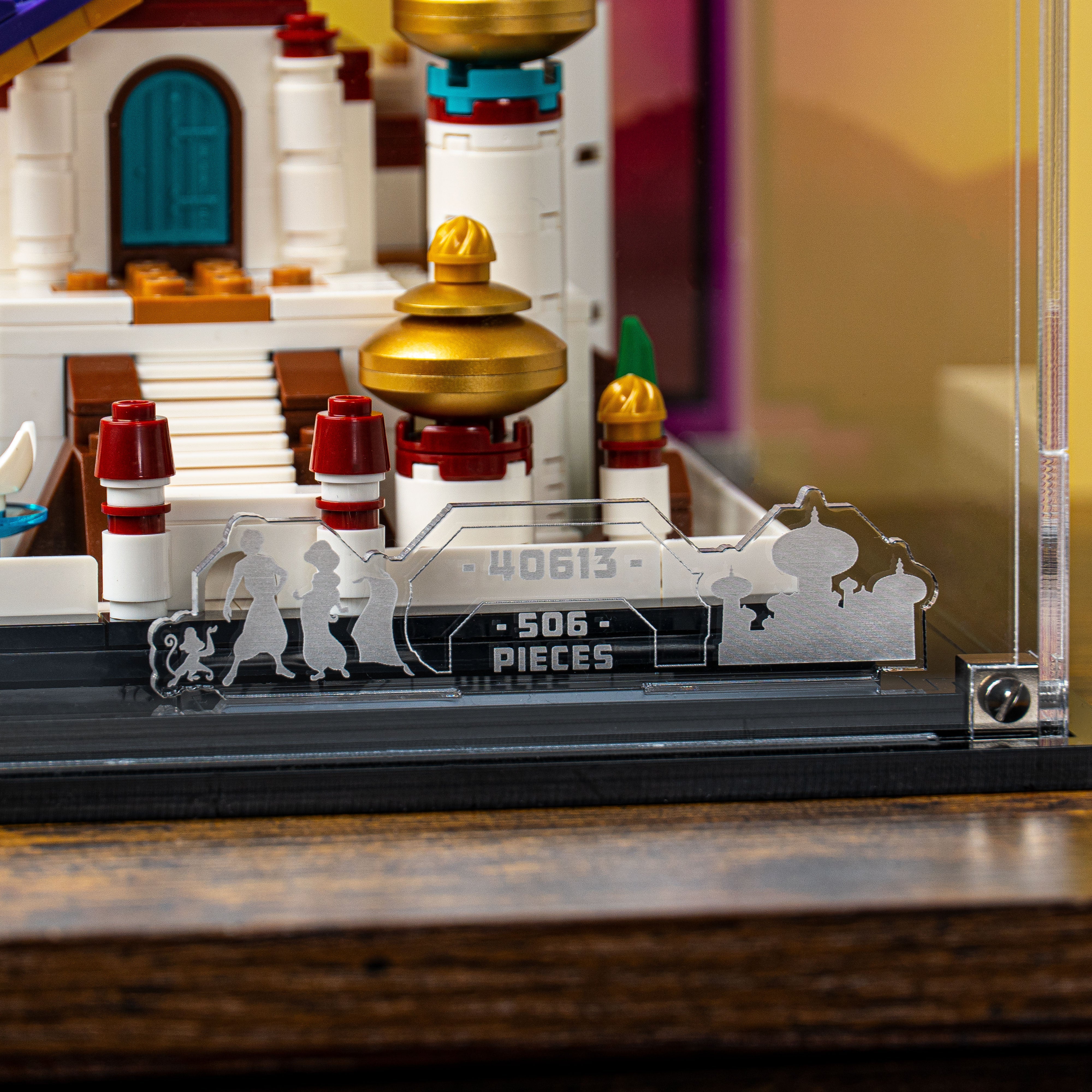 Display Case for LEGO® Mini Disney Palace of Agrabah (40613)