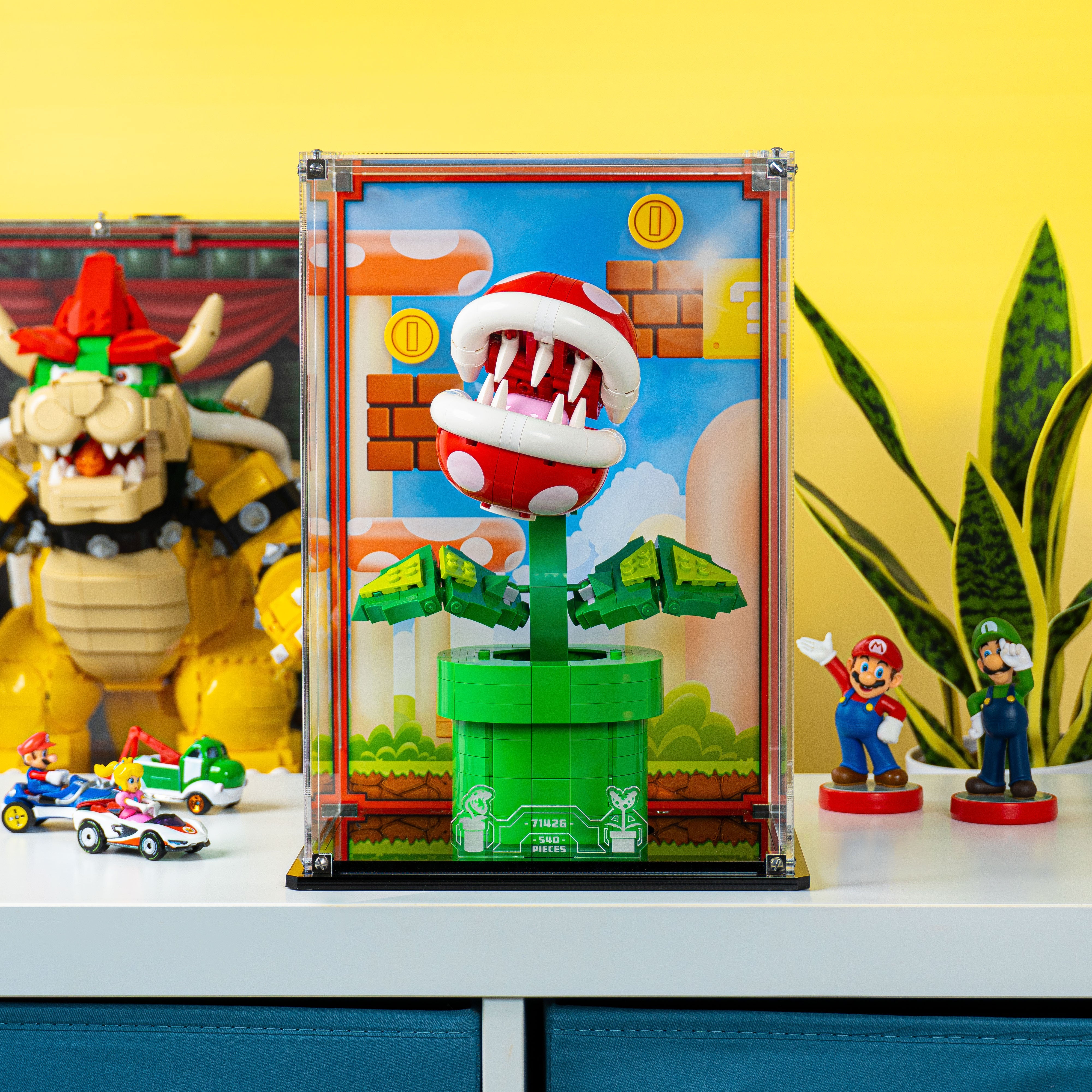 Display Case for LEGO® Super Mario™ Piranha Plant (71426)