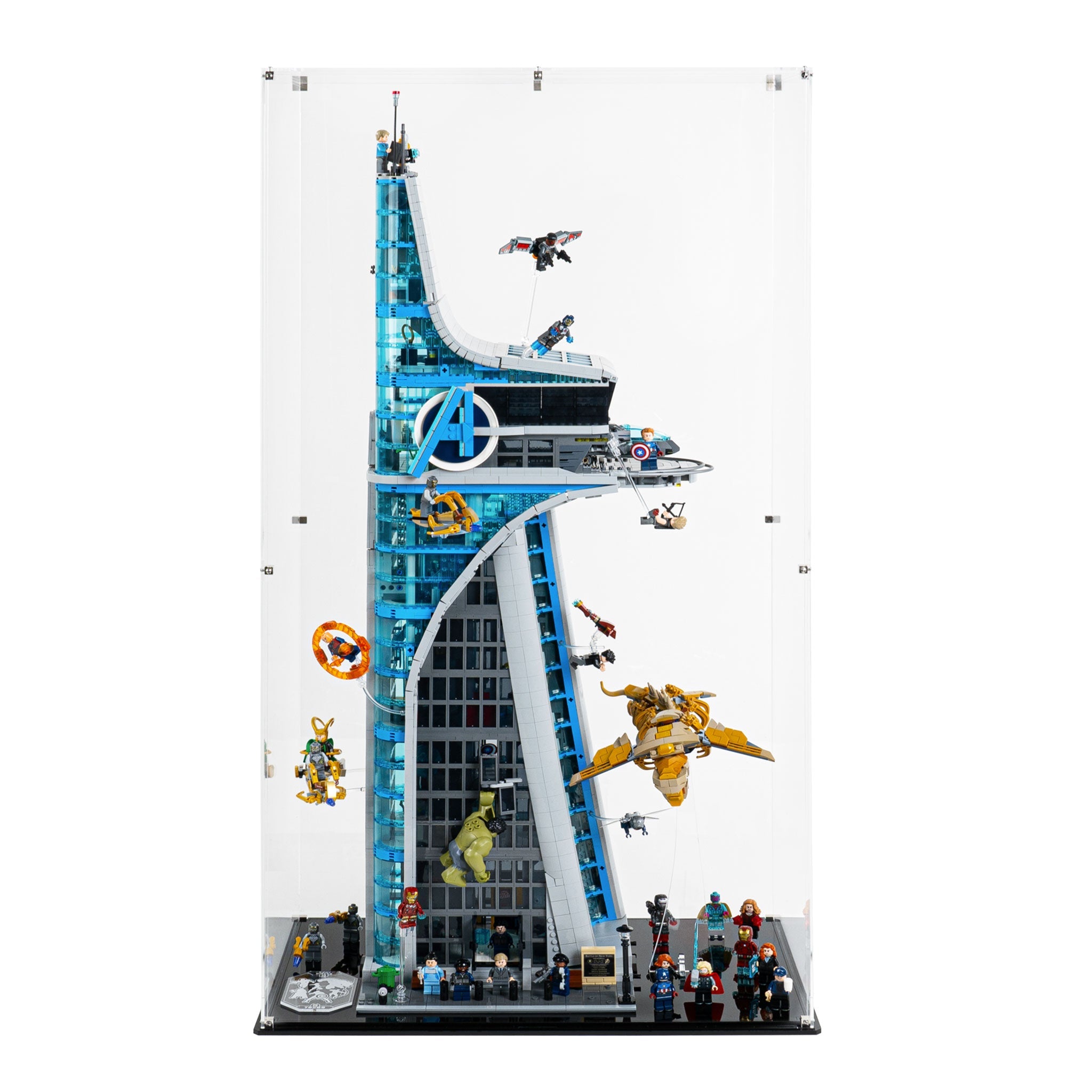 Clear Display Case for LEGO® Marvel: Avengers Tower (76269)