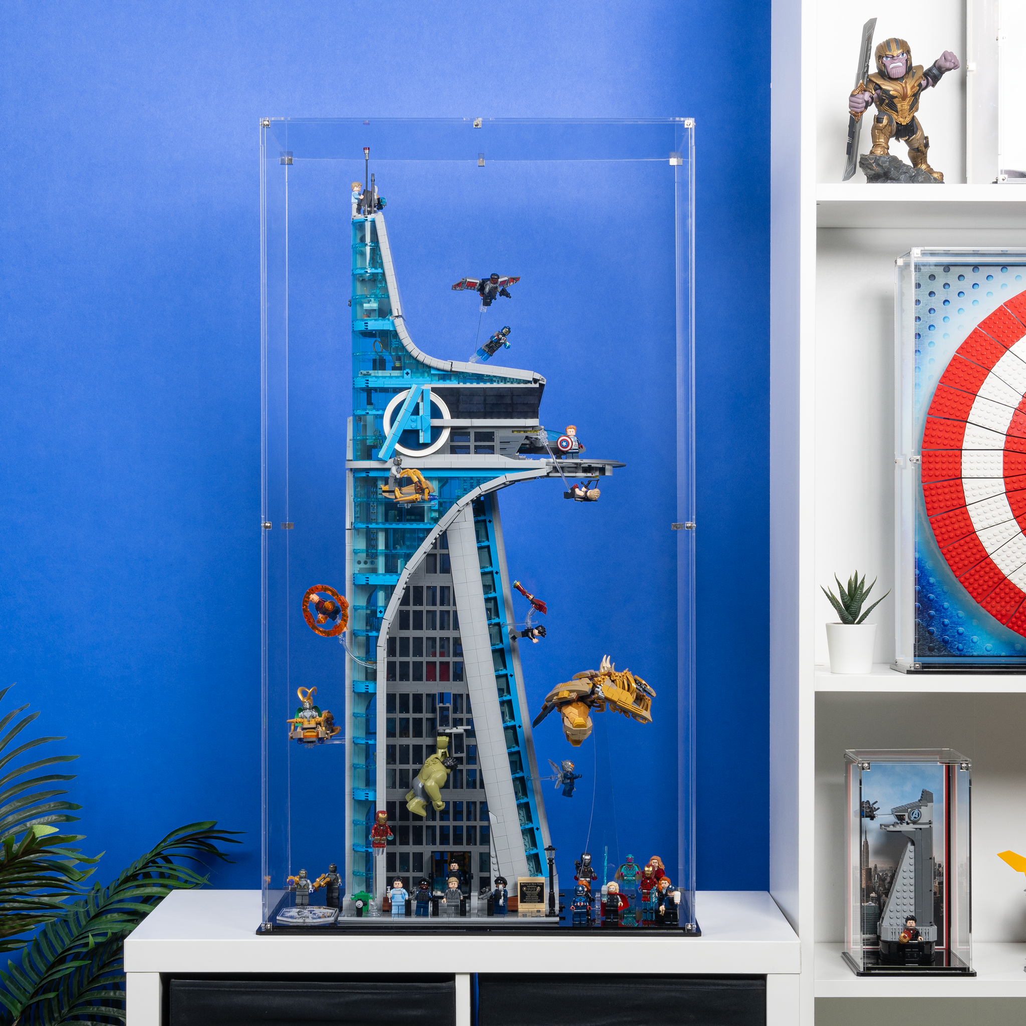 Clear Display Case for LEGO® Marvel: Avengers Tower (76269)
