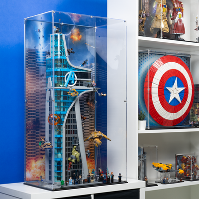 Display Case for LEGO® Marvel: Avengers Tower (76269)