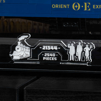 Display Case for LEGO® Ideas: The Orient Express Train (21344)
