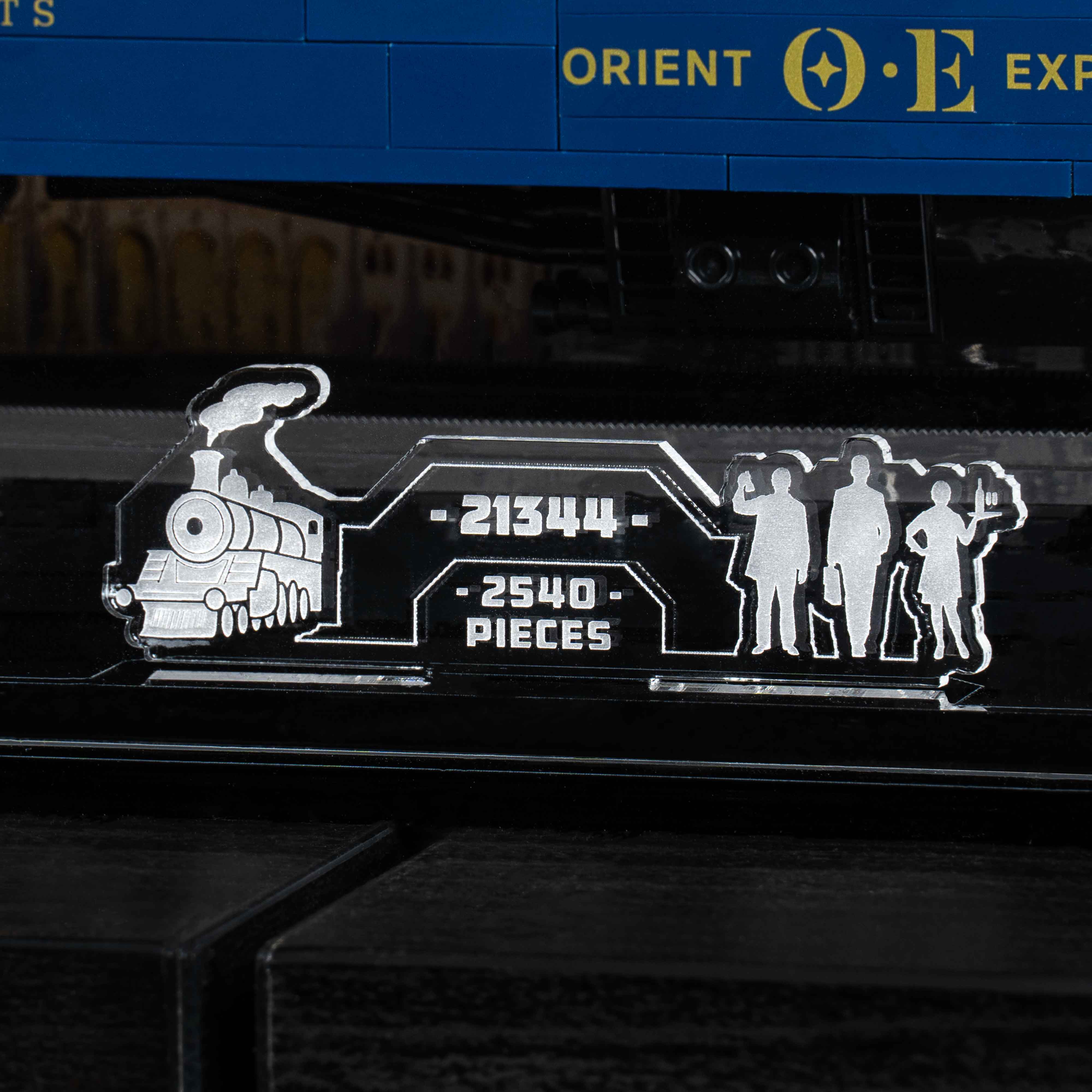 Display Case for LEGO® Ideas: The Orient Express Train (21344)