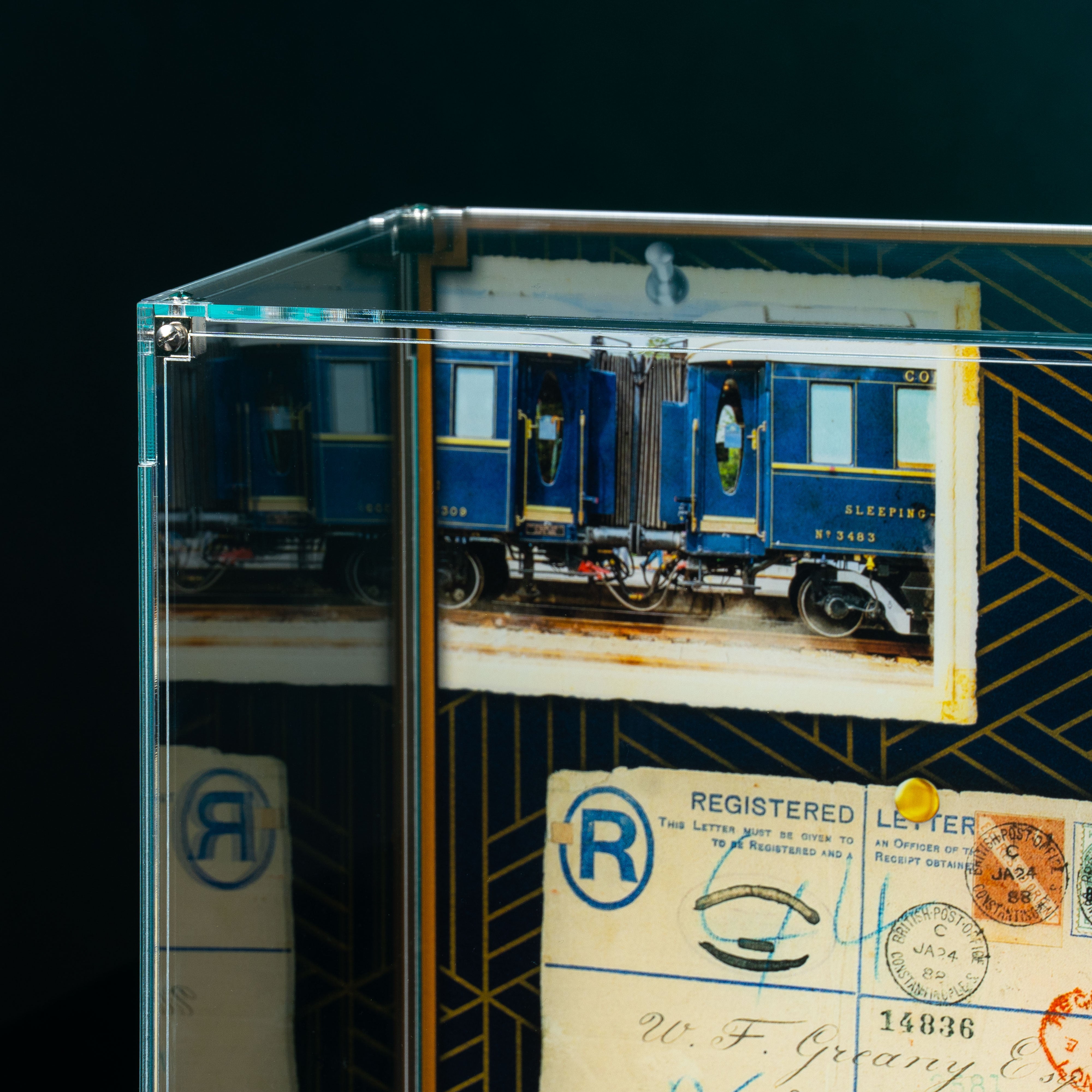 Limited Edition Display Case for LEGO® Ideas: The Orient Express Train (21344)