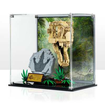 Display Case for LEGO® Jurassic World: Dinosaur Fossils: T. rex Skull (76964)