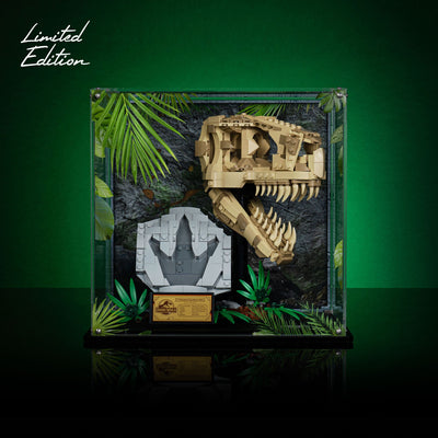Limited Edition Display Case for LEGO® Jurassic World: Dinosaur Fossils: T. rex Skull (76964)