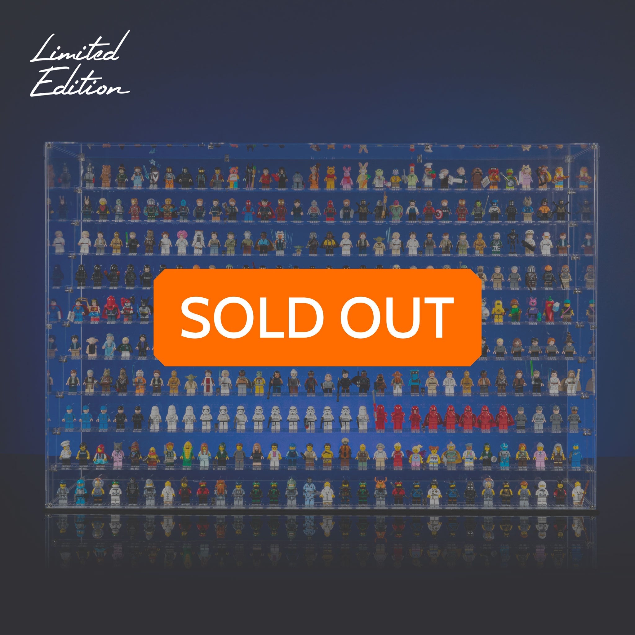 Limited Edition Display Case for 300 LEGO® Minifigures