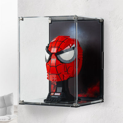 Display Cases for Spider-Man's Mask (76285)