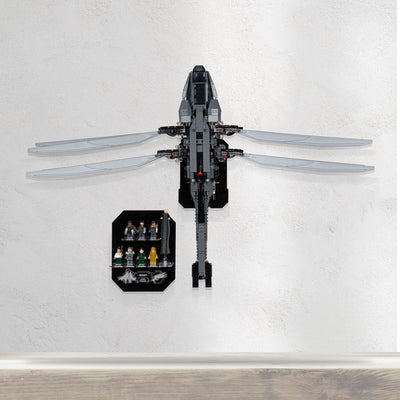 Wall mounted Display for LEGO® Icons Dune Atreides Royal Ornithopter (10327)