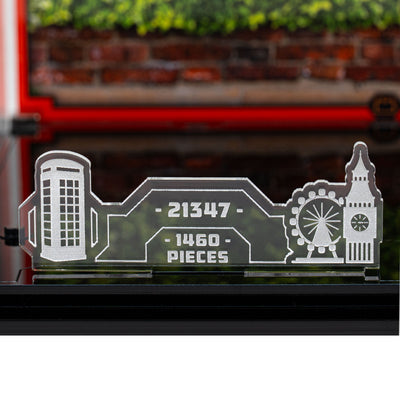 Display Case for LEGO® Ideas Red London Telephone Box (21347)