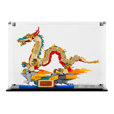 Display Case for LEGO® Spring Festival Auspicious Dragon (80112)