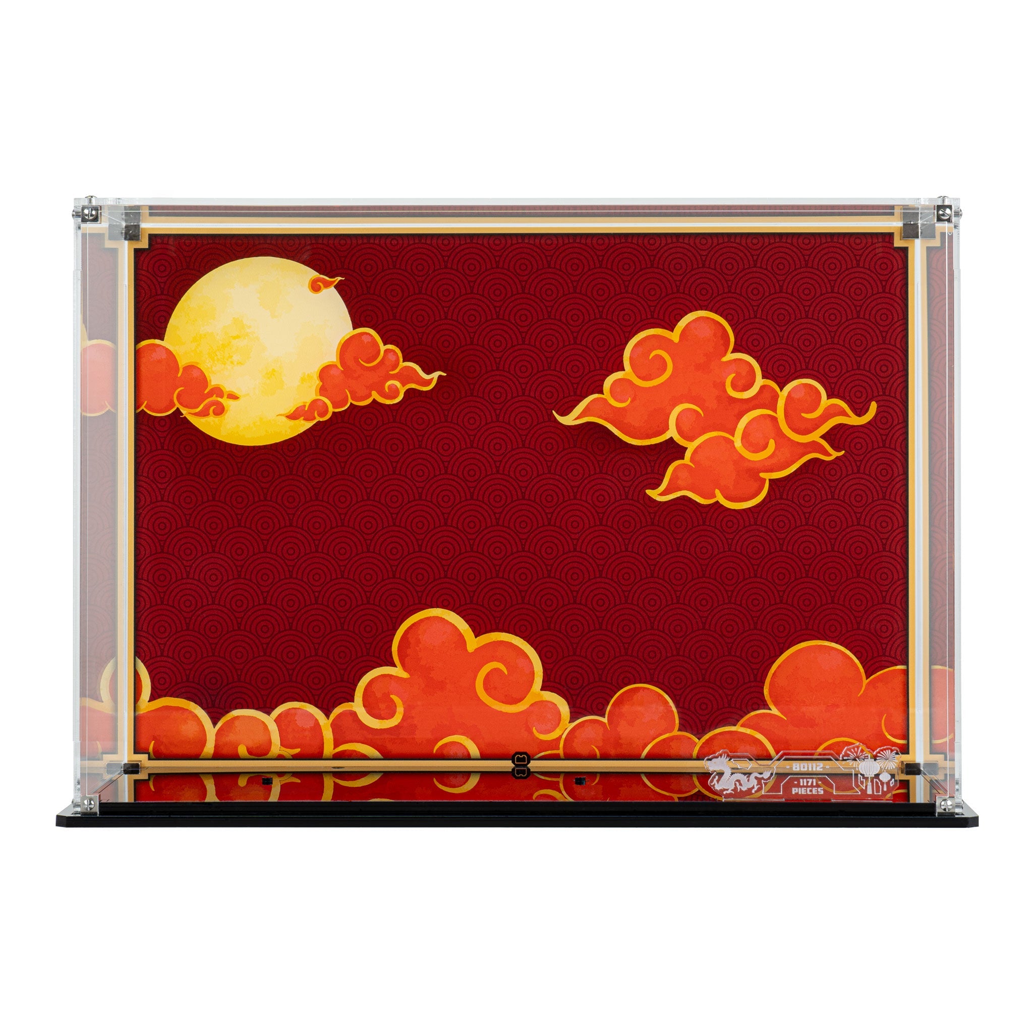 Display Case for LEGO® Spring Festival Auspicious Dragon (80112)