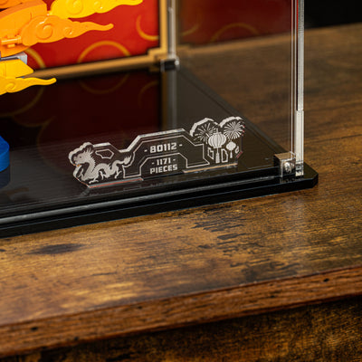 Display Case for LEGO® Spring Festival Auspicious Dragon (80112)